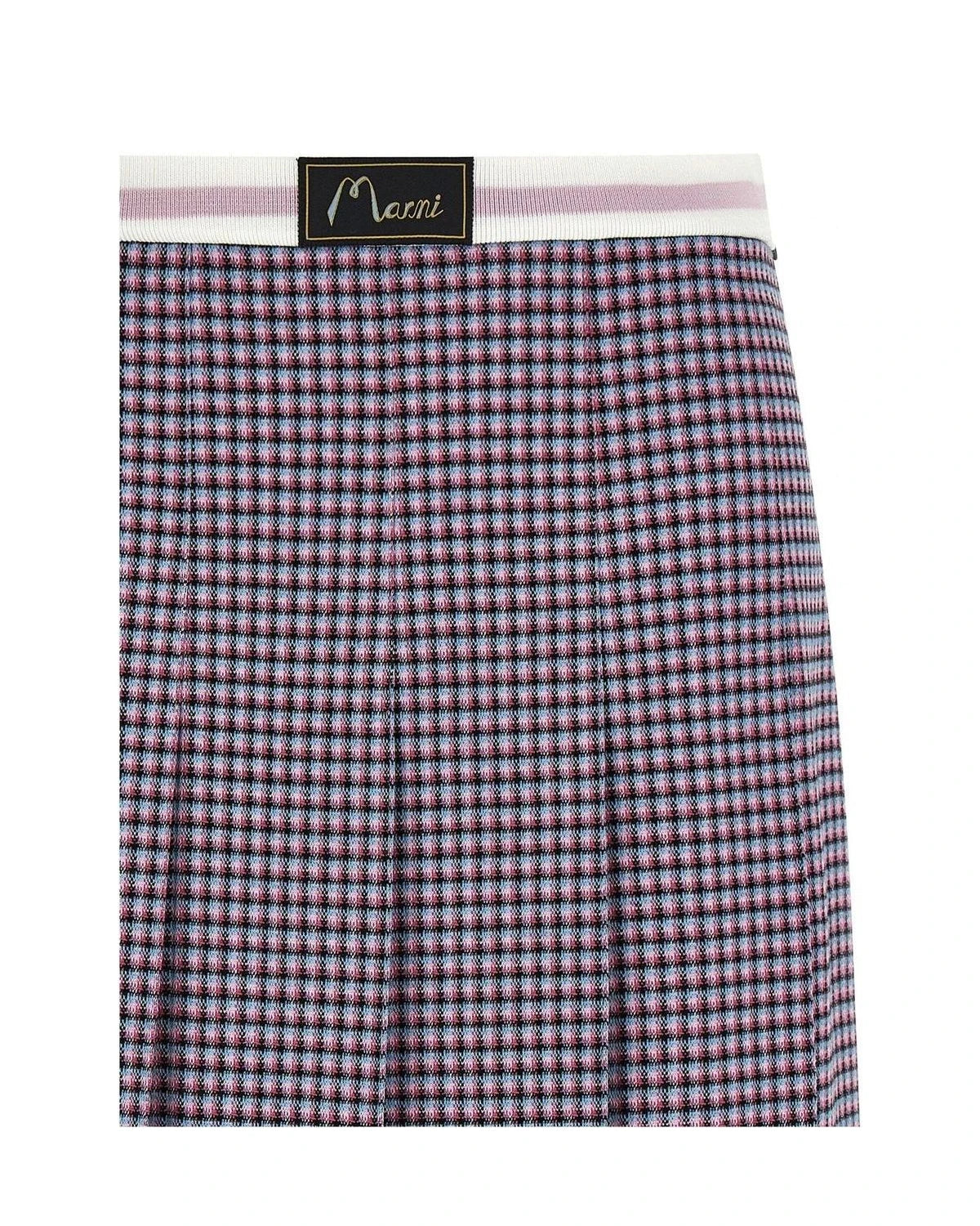 Marni Skirt in purple, Viscose — view 3