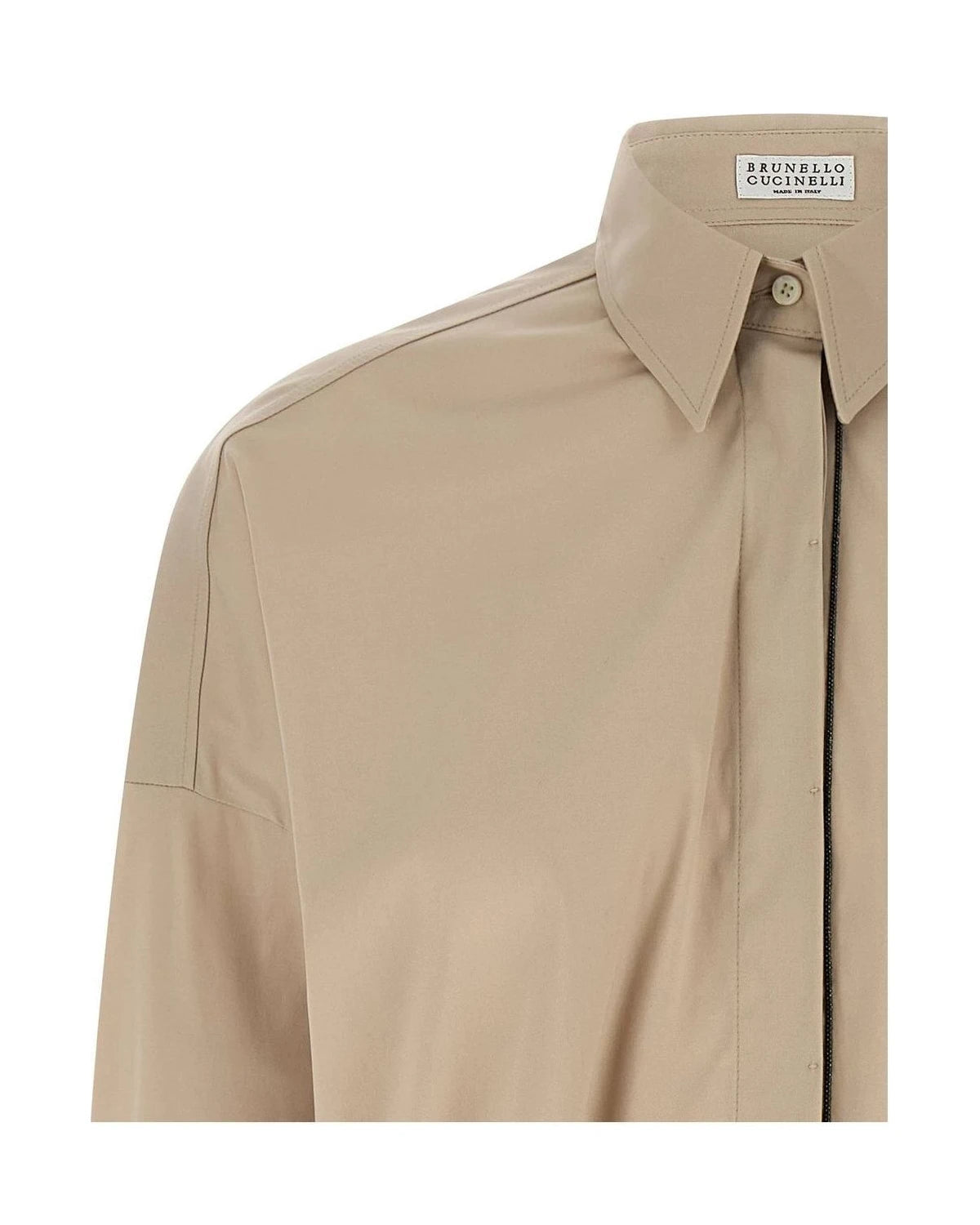 Brunello Cucinelli Dress Shirt in beige — view 3