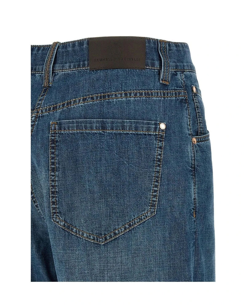Brunello Cucinelli Jean in blue — view 4