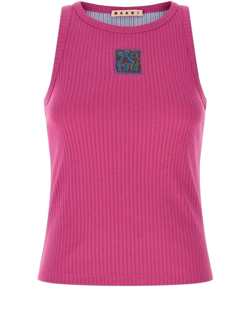 Marni T-Shirt in pink, Cotton