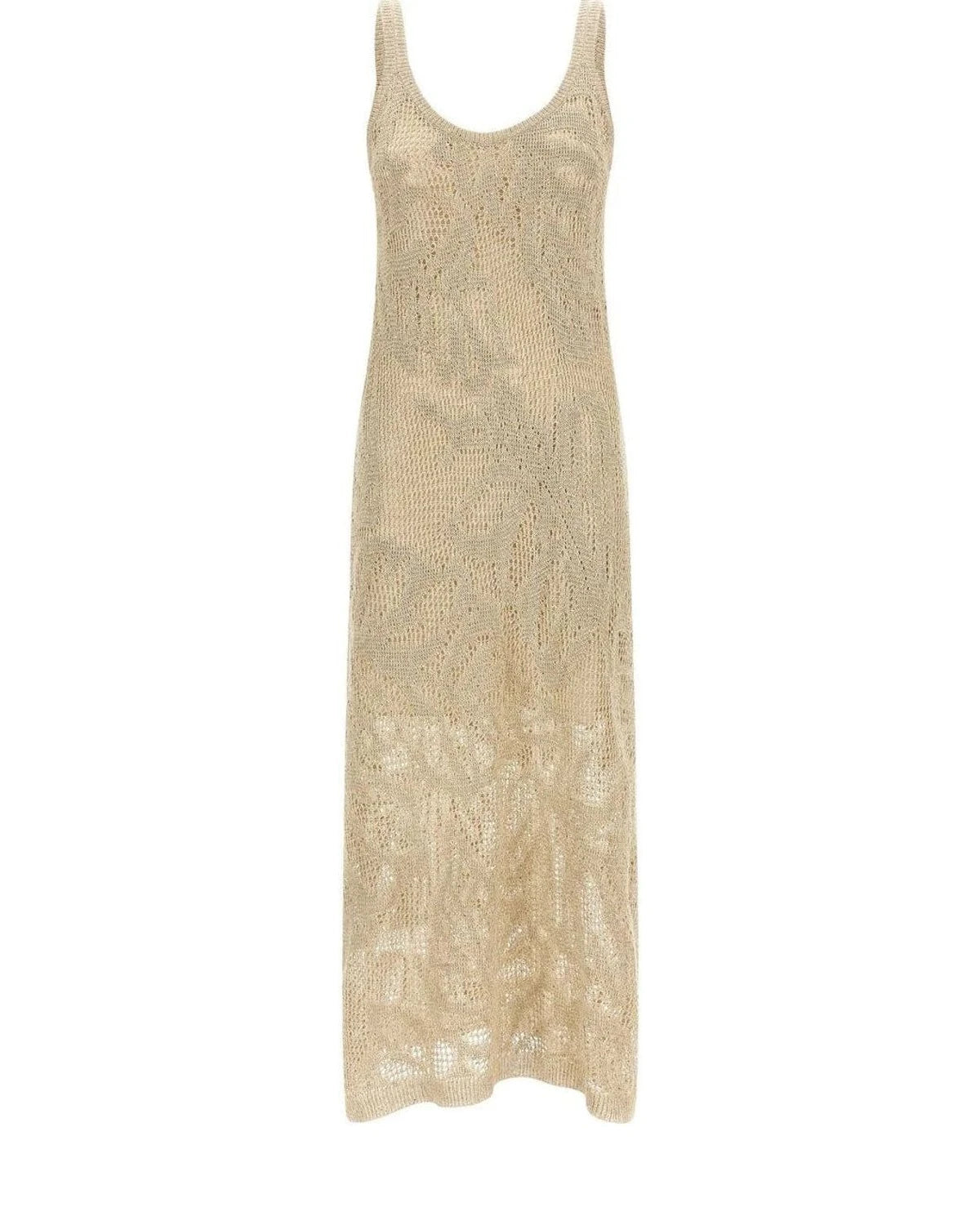 Brunello Cucinelli Dresse in beige, Linen