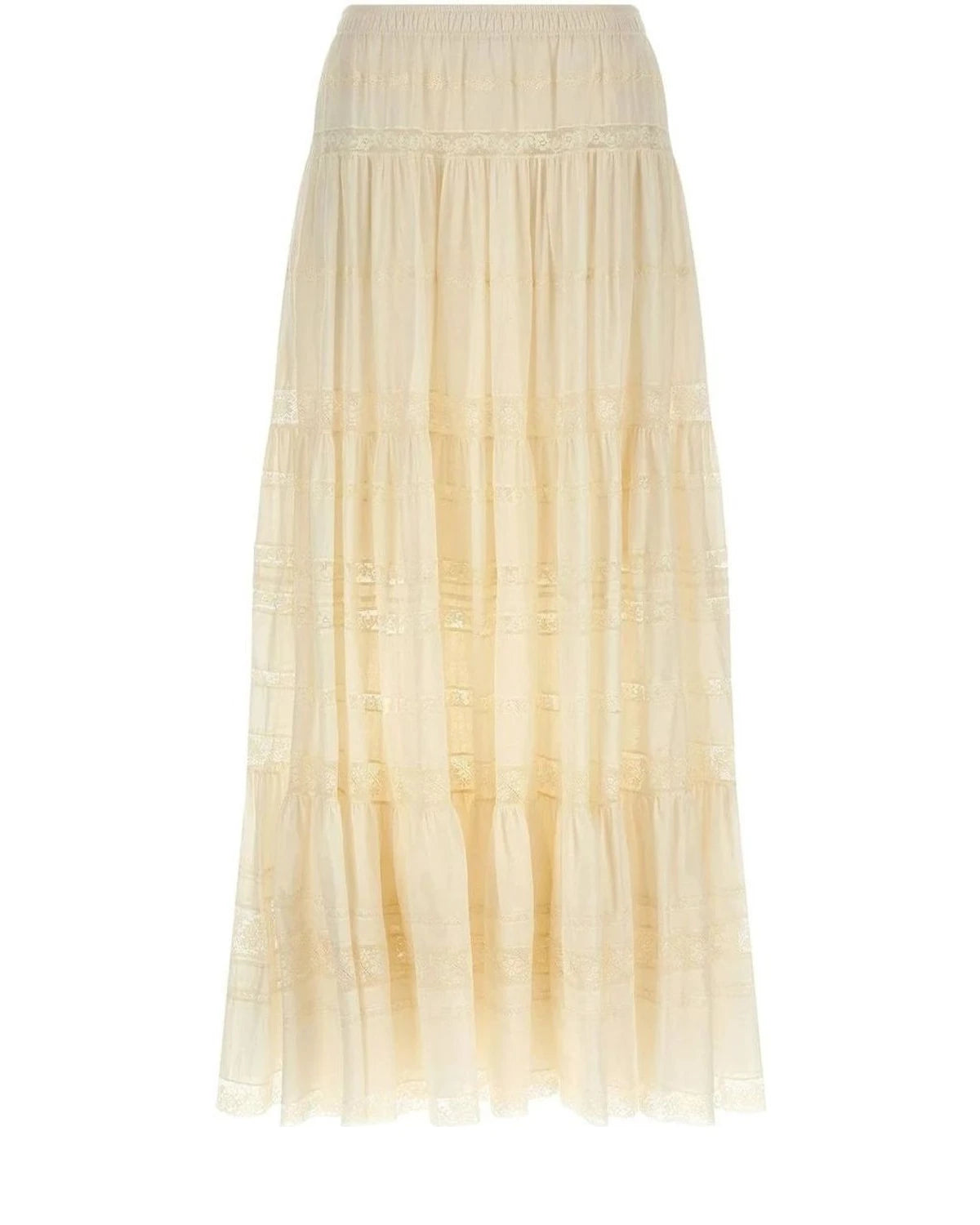 Ermanno Scervino Skirt in white, Cotton