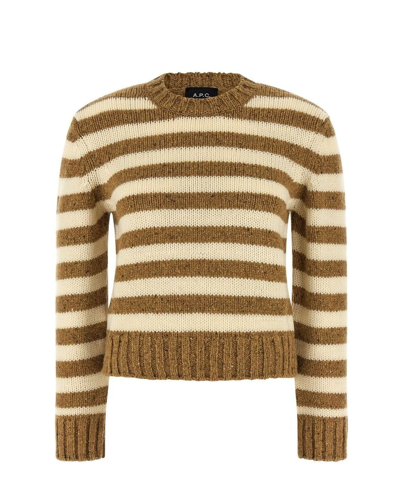 A.P.C. Sweater in brown, Virgin Wool