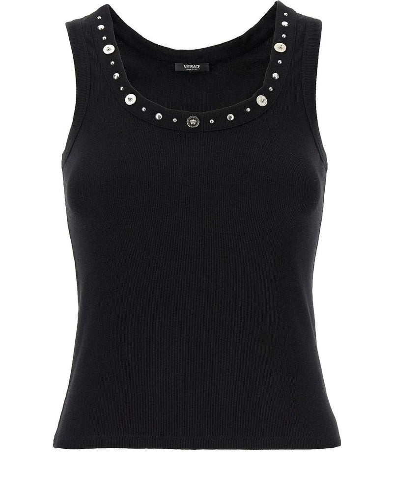 Versace T-Shirt in black, Cotton