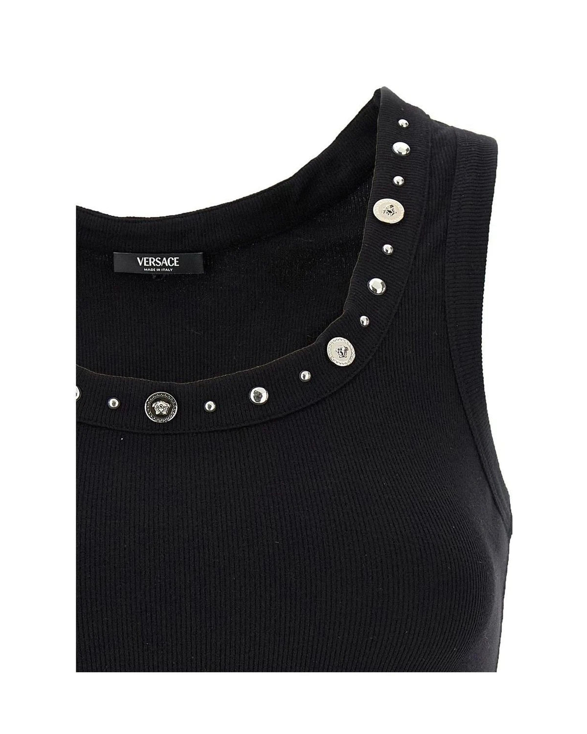 Versace T-Shirt in black, Cotton — view 3