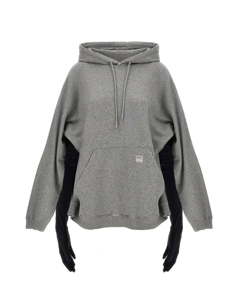 MM6 Maison Margiela Dresse in gray, Cotton — view 2
