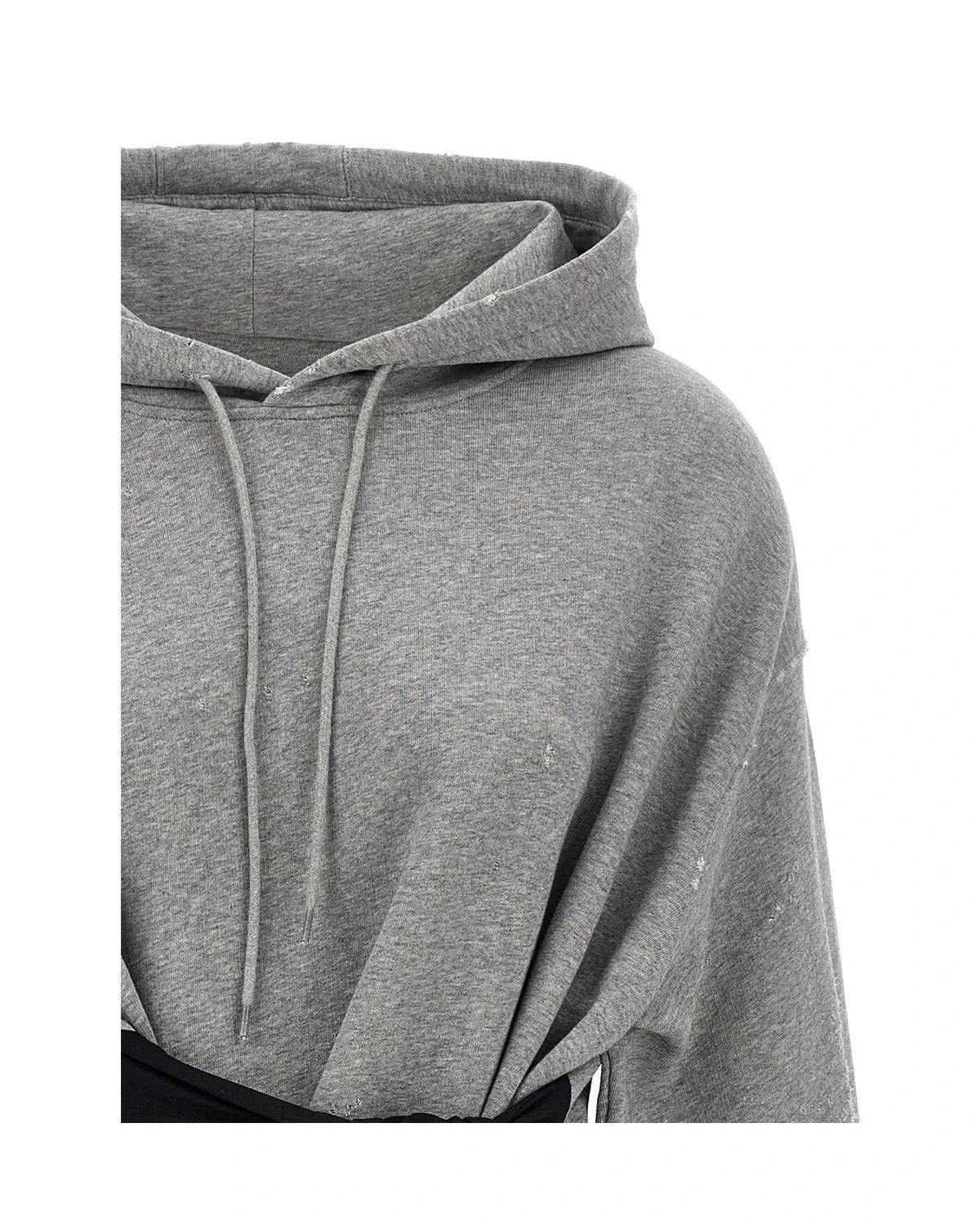 MM6 Maison Margiela Dresse in gray, Cotton — view 4