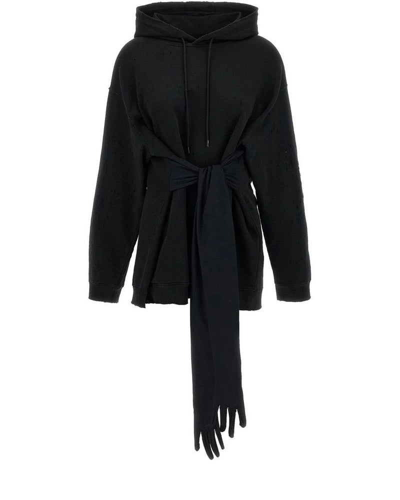 MM6 Maison Margiela Dresse in black, Cotton
