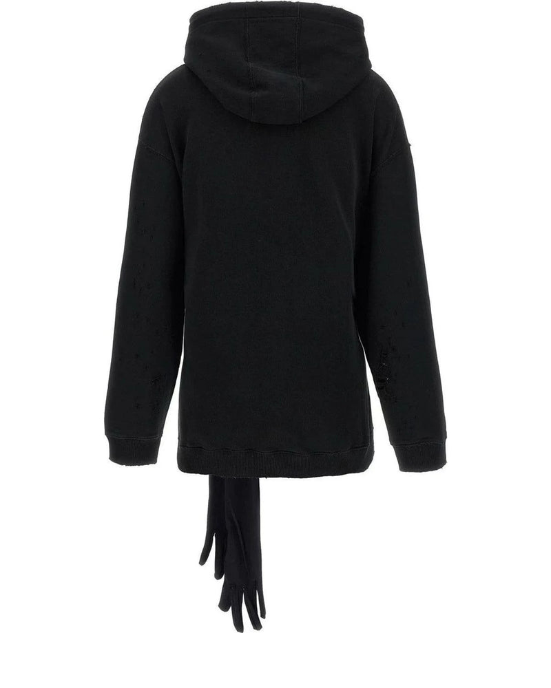 MM6 Maison Margiela Dresse in black, Cotton — view 3