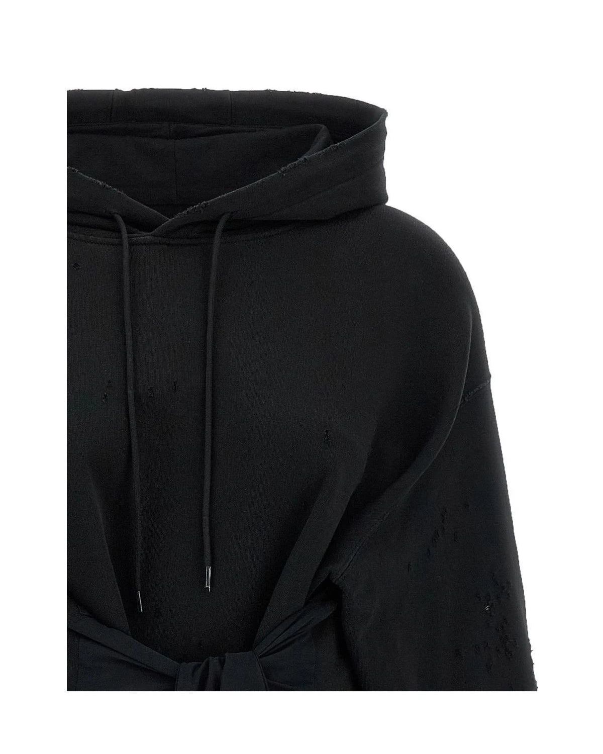 MM6 Maison Margiela Dresse in black, Cotton — view 4