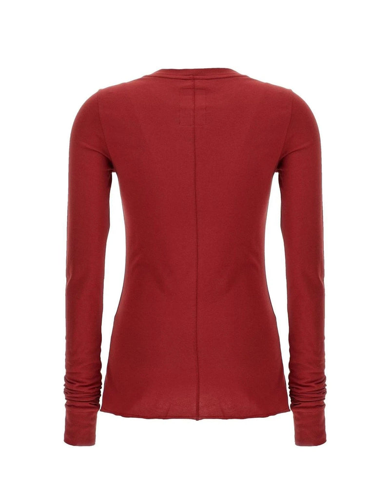 Rick Owens T-Shirt in red, Cotton — view 2