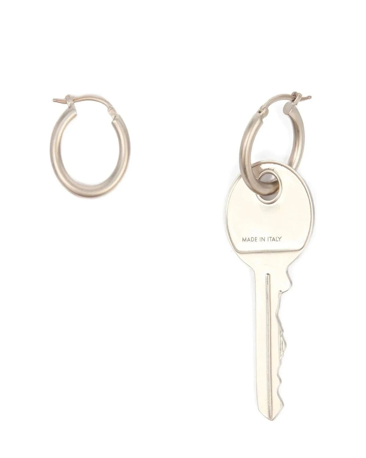 MM6 Maison Margiela Earring in silver, Brass — view 2