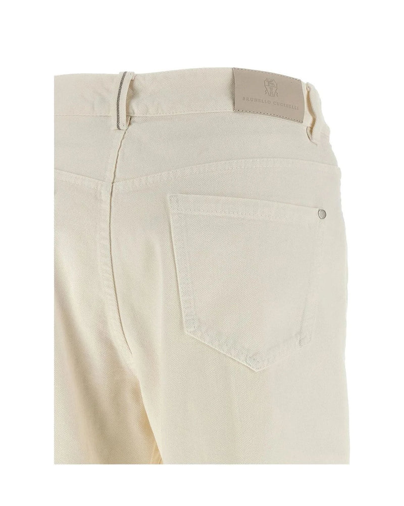 Brunello Cucinelli Jean in white — view 4