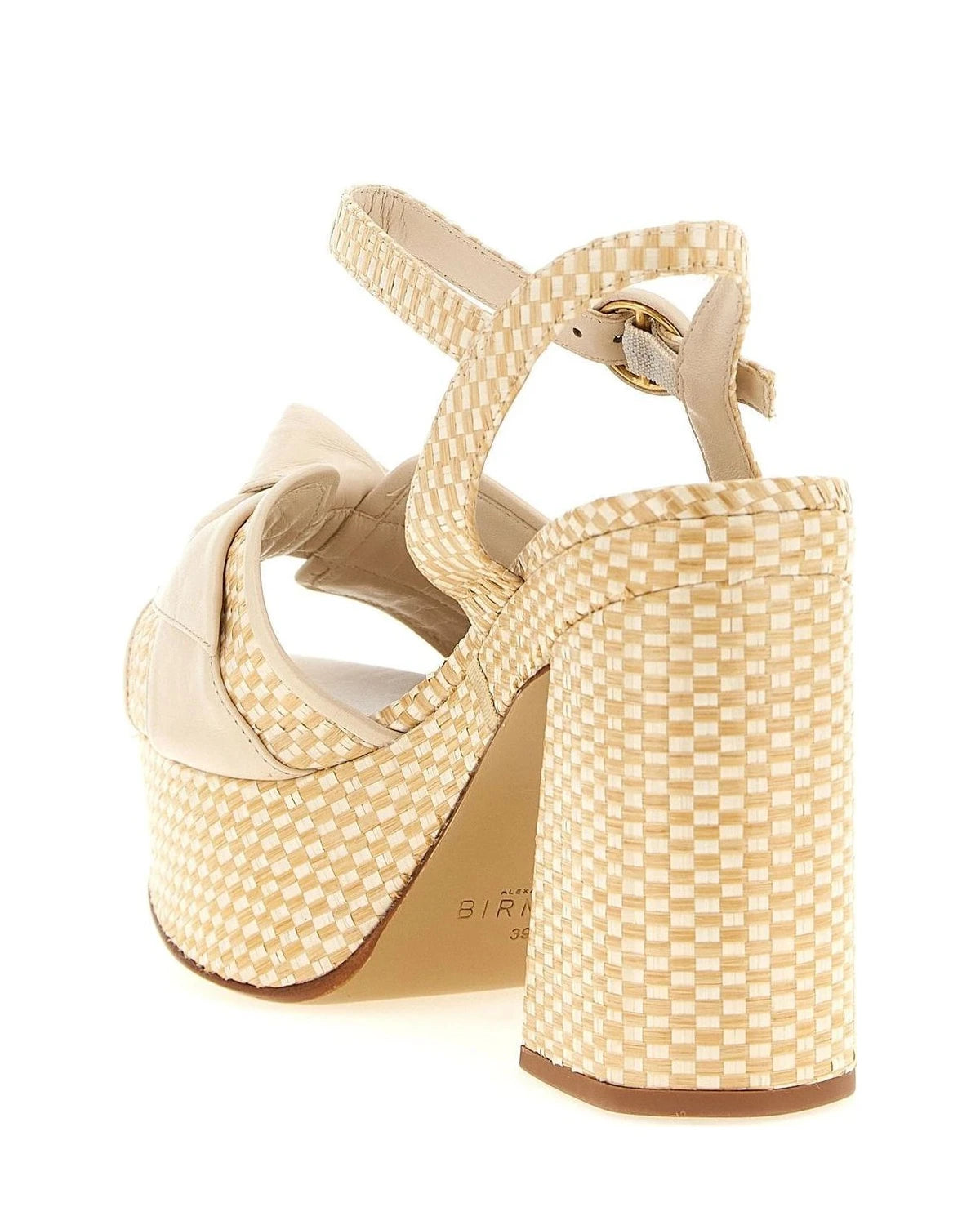 Alexandre Birman Sandals in beige, Cow Leather — view 3