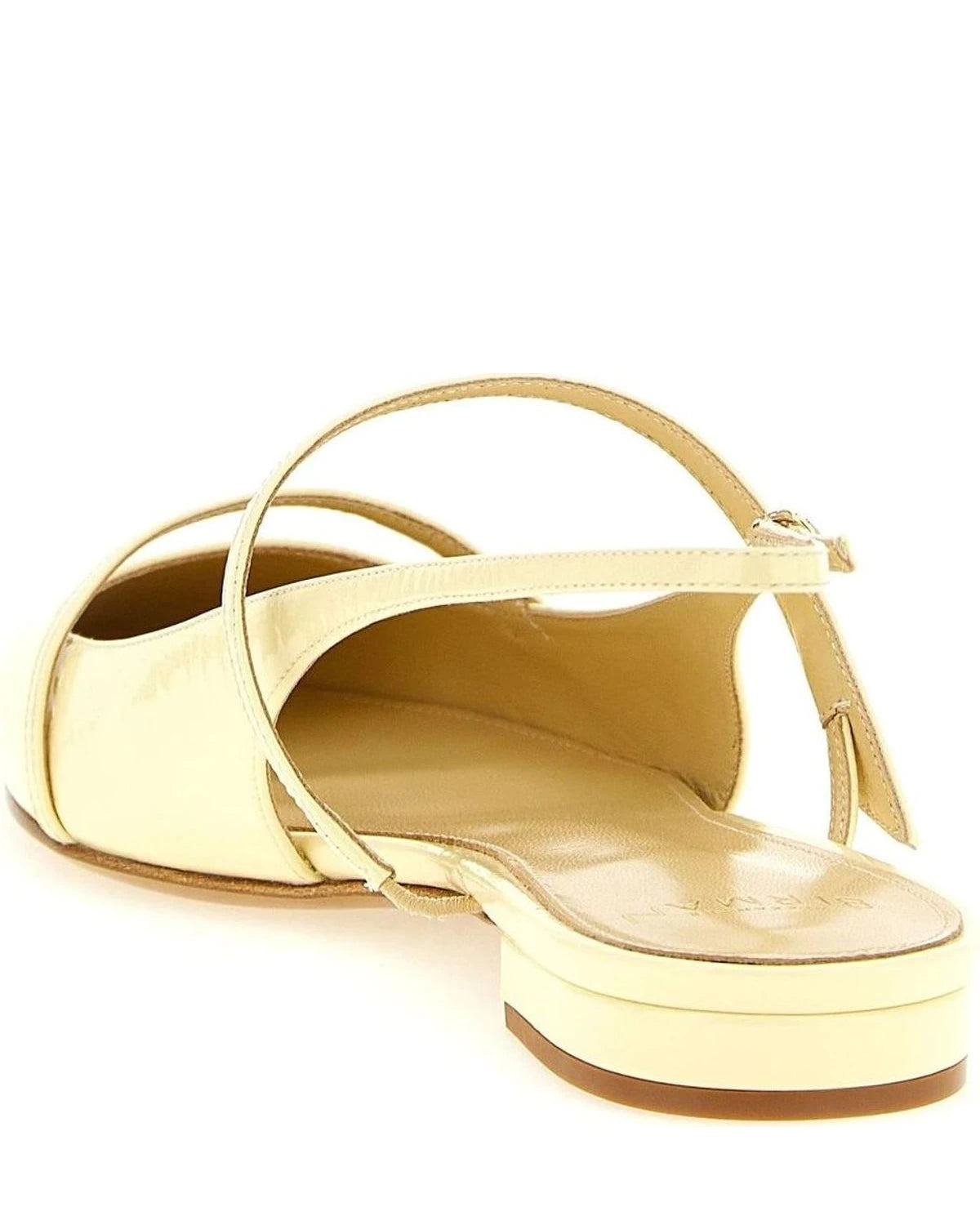 Alexandre Birman Flats in beige — view 3