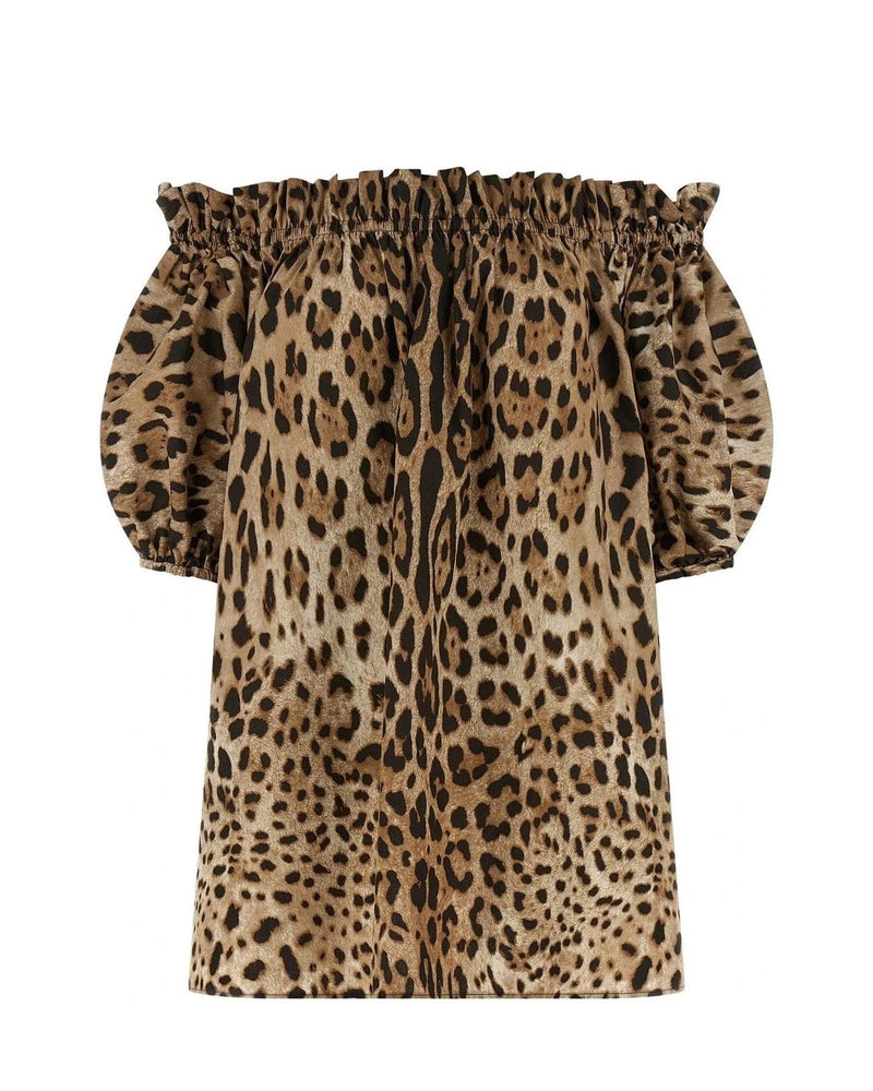 Dolce & Gabbana Blouse in brown, Cotton
