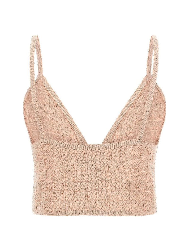 Alessandra Rich Corset Top in multicolor — view 2