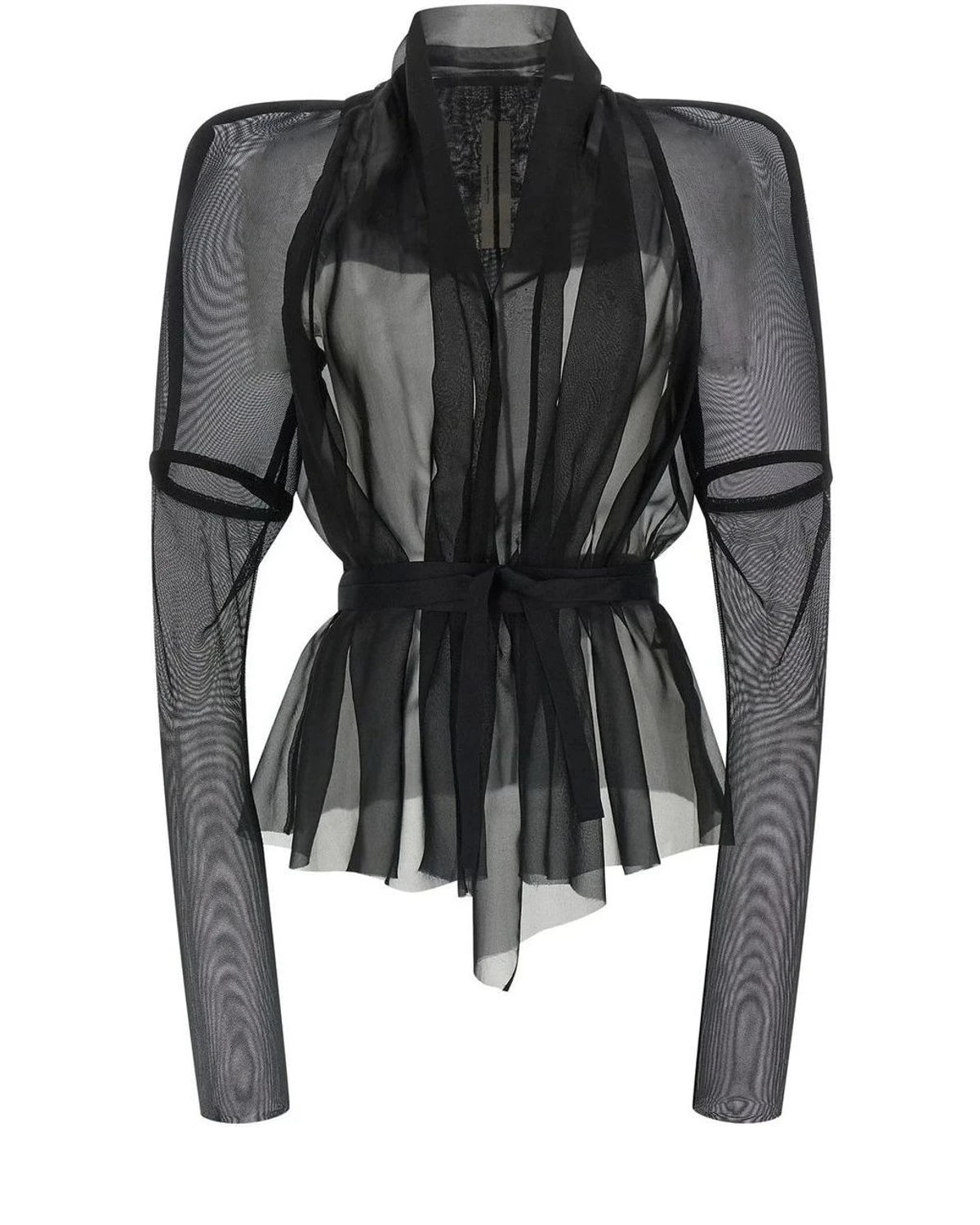 Rick Owens Bolero Jacket in black, Silk
