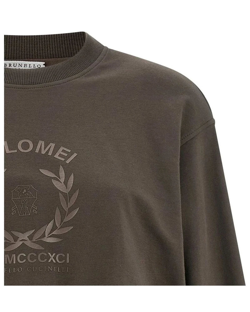 Brunello Cucinelli Sweatshirt in brown — view 3
