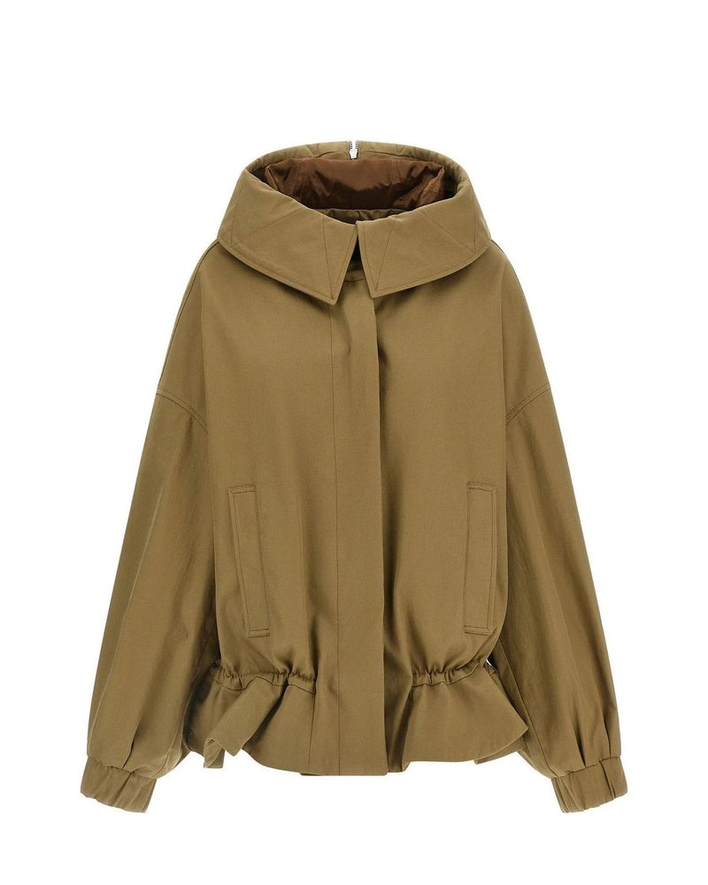 Dries Van Noten Windbreaker in beige, Cotton
