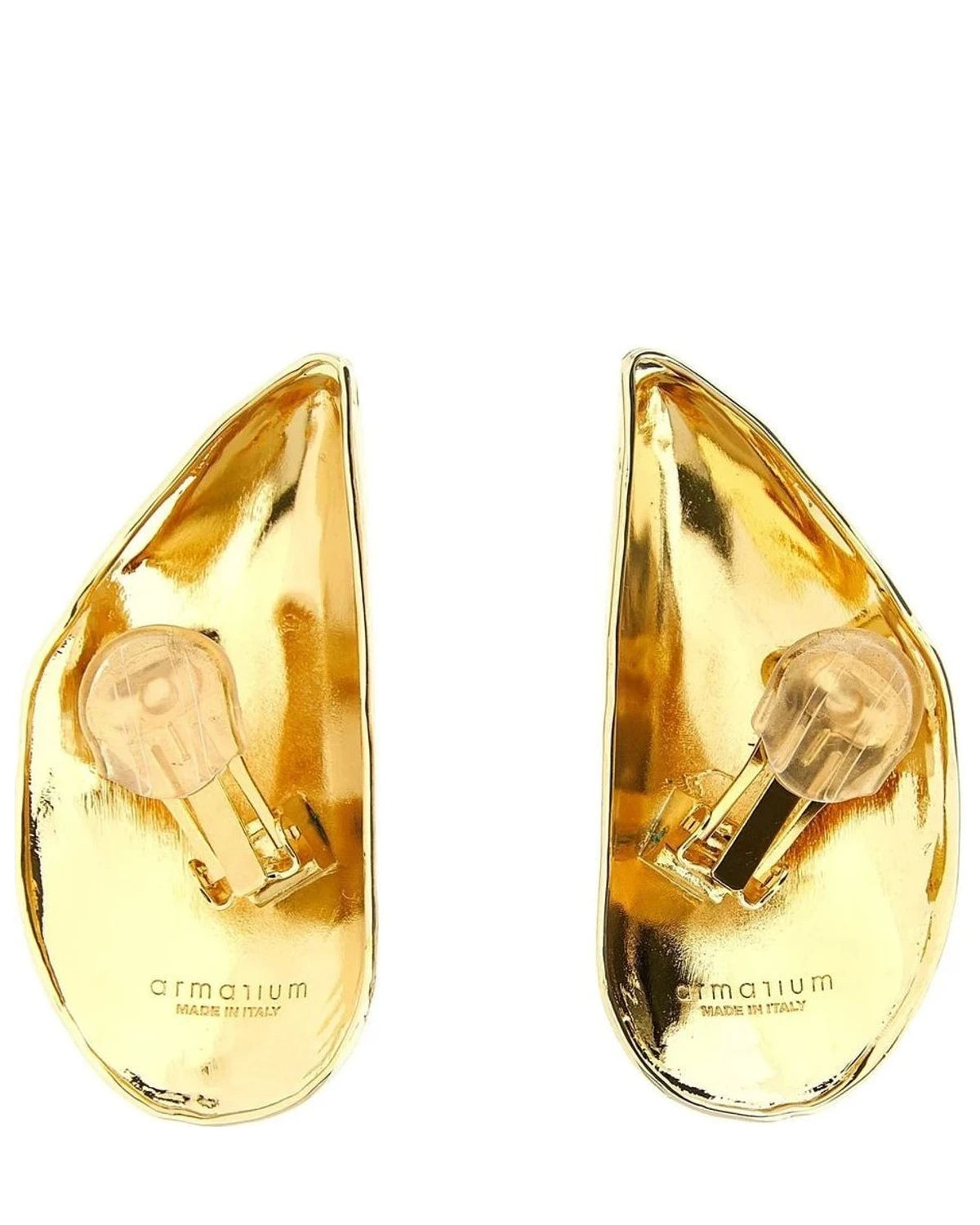Armarium Earring in gold, Plated Brass — view 2