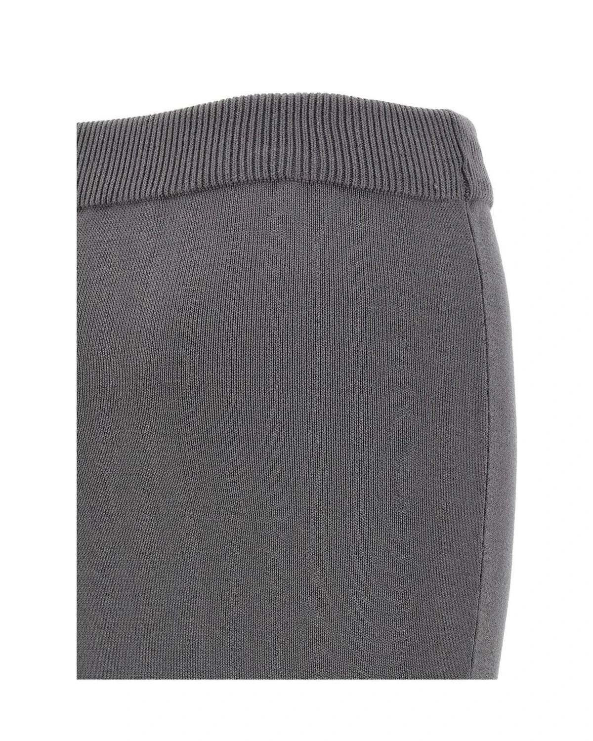 Entire Studios Skirt in gray, Cotton — view 4