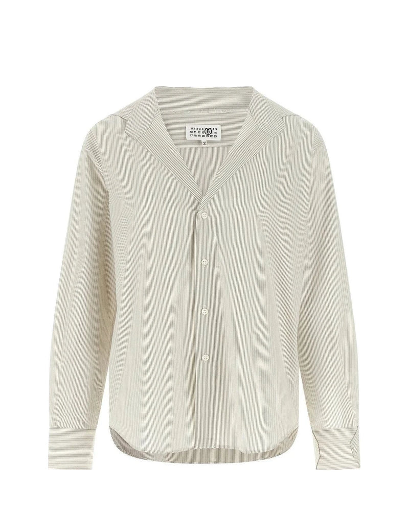MM6 Maison Margiela Dress Shirt in gray, Cotton