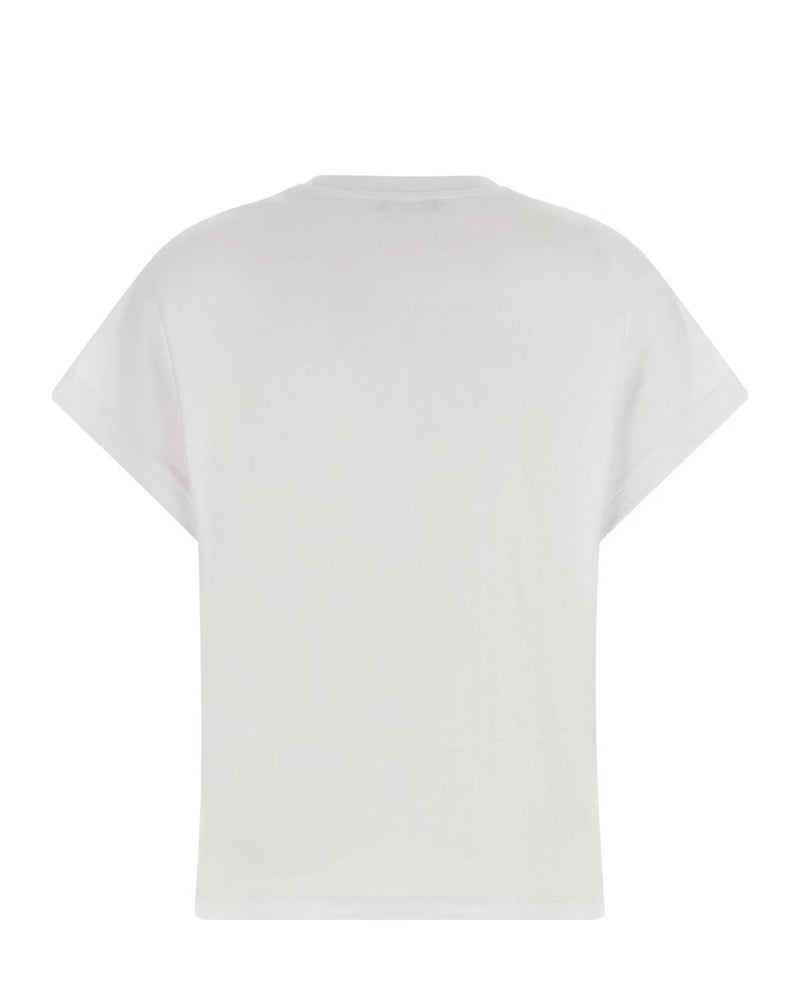 White Cotton T-Shirt 