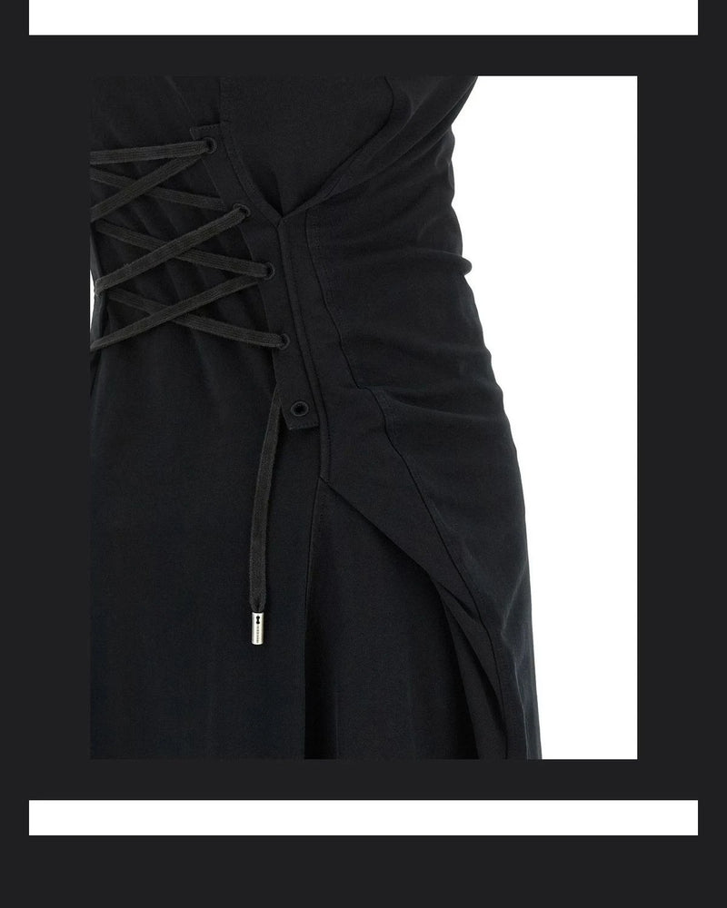 Alexander McQueen Dresse in black, Cotton — view 4