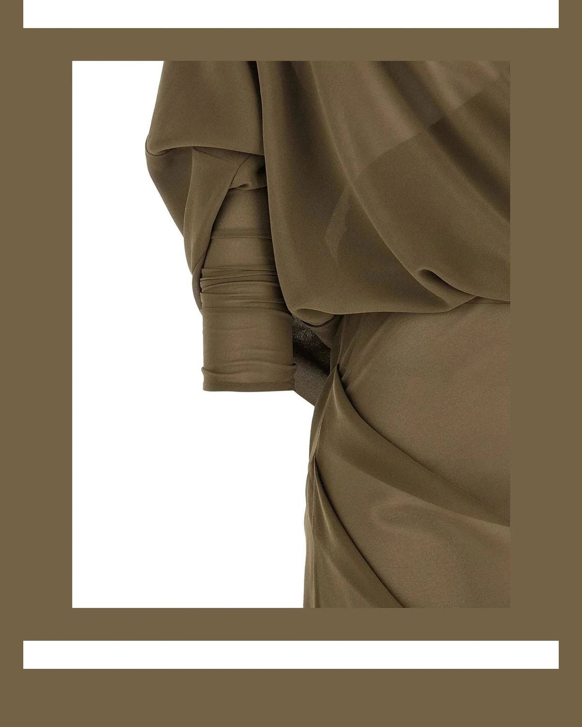 Entire Studios Dresse in brown, Polyester — view 4