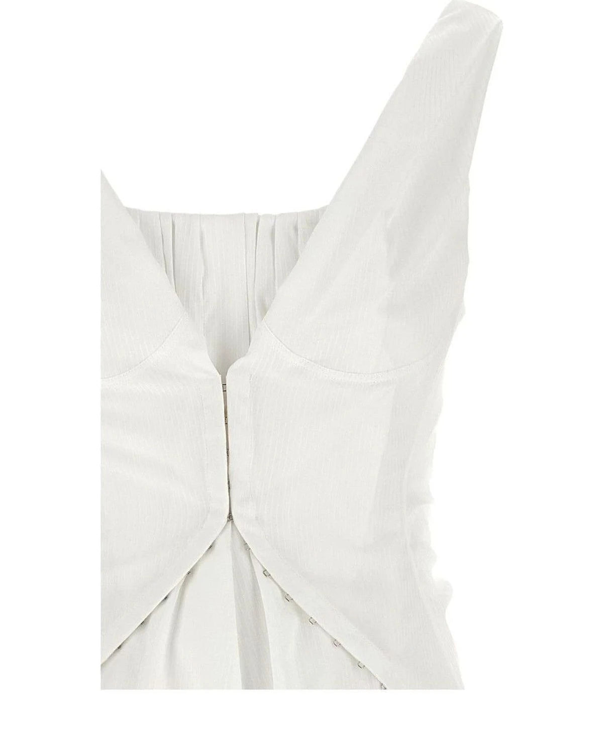Alexander McQueen Dresse in white, Cotton — view 3