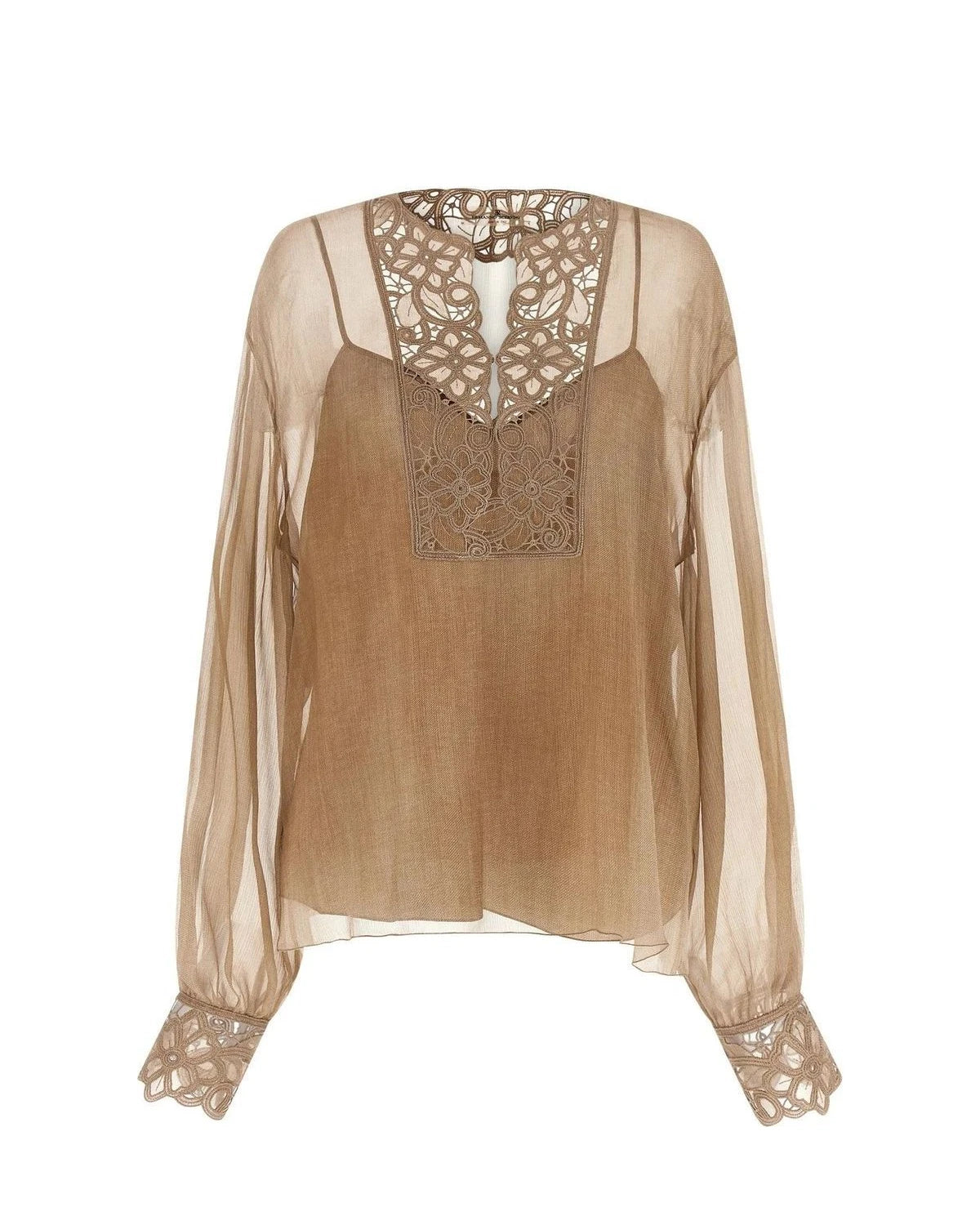 Ermanno Scervino Blouse in beige