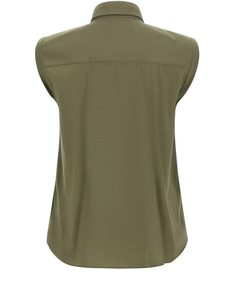 Brunello Cucinelli Dress Shirt in green, Cotton — view 2