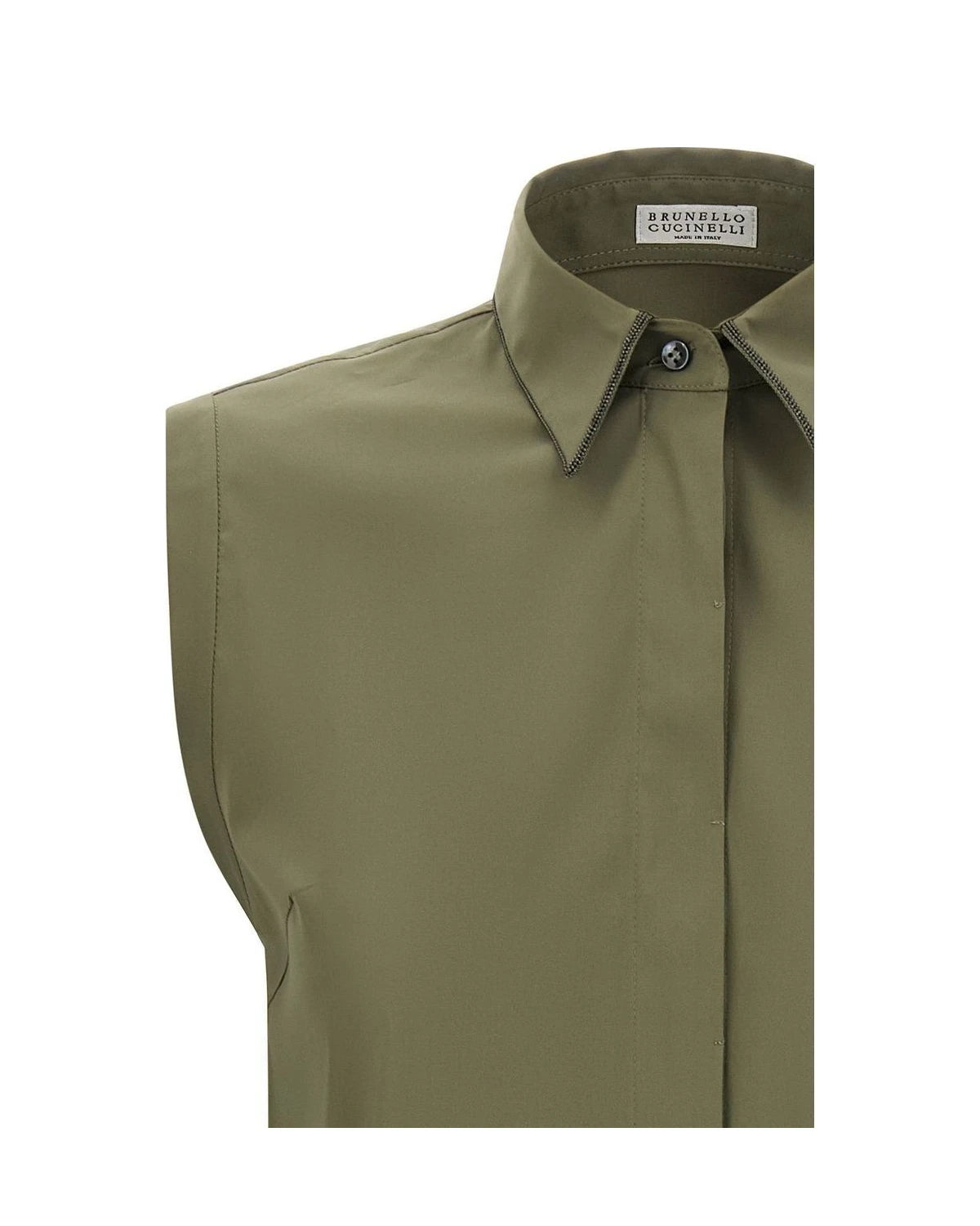 Bicolor Cotton Blouse 