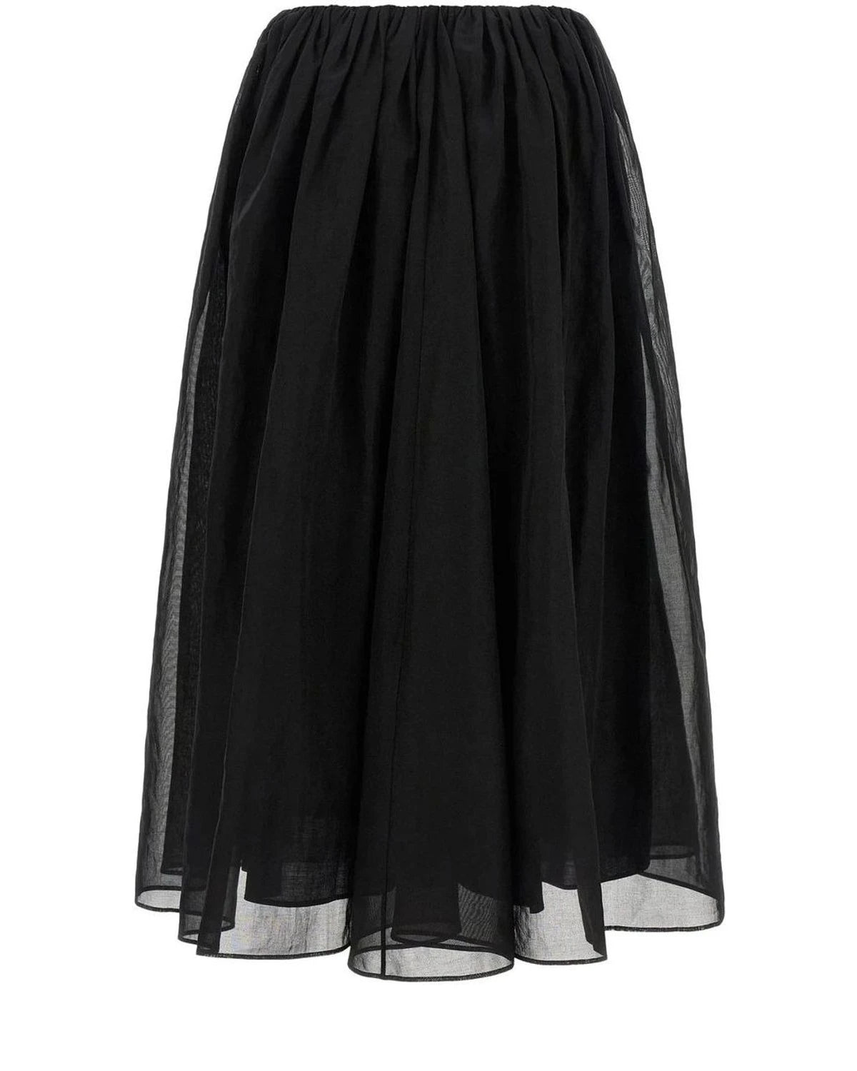 Brunello Cucinelli Skirt in black — view 2