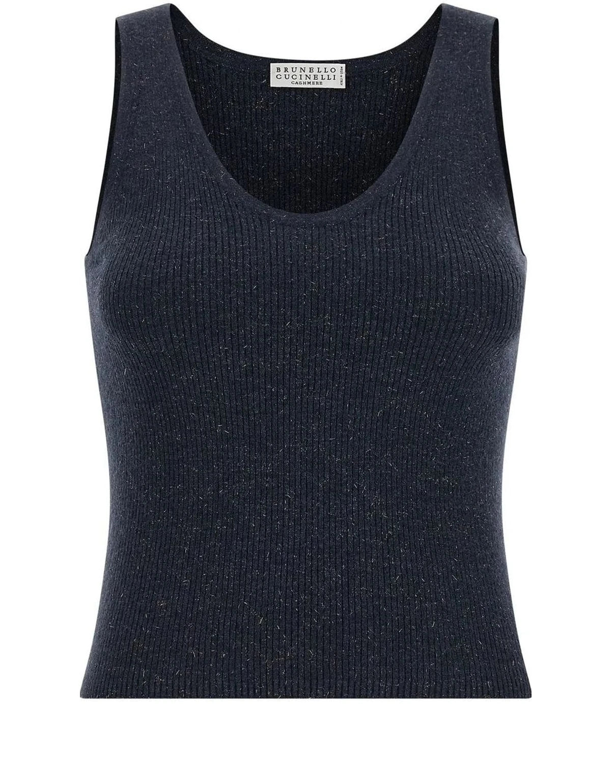 Brunello Cucinelli T-Shirt in blue, Cashmere
