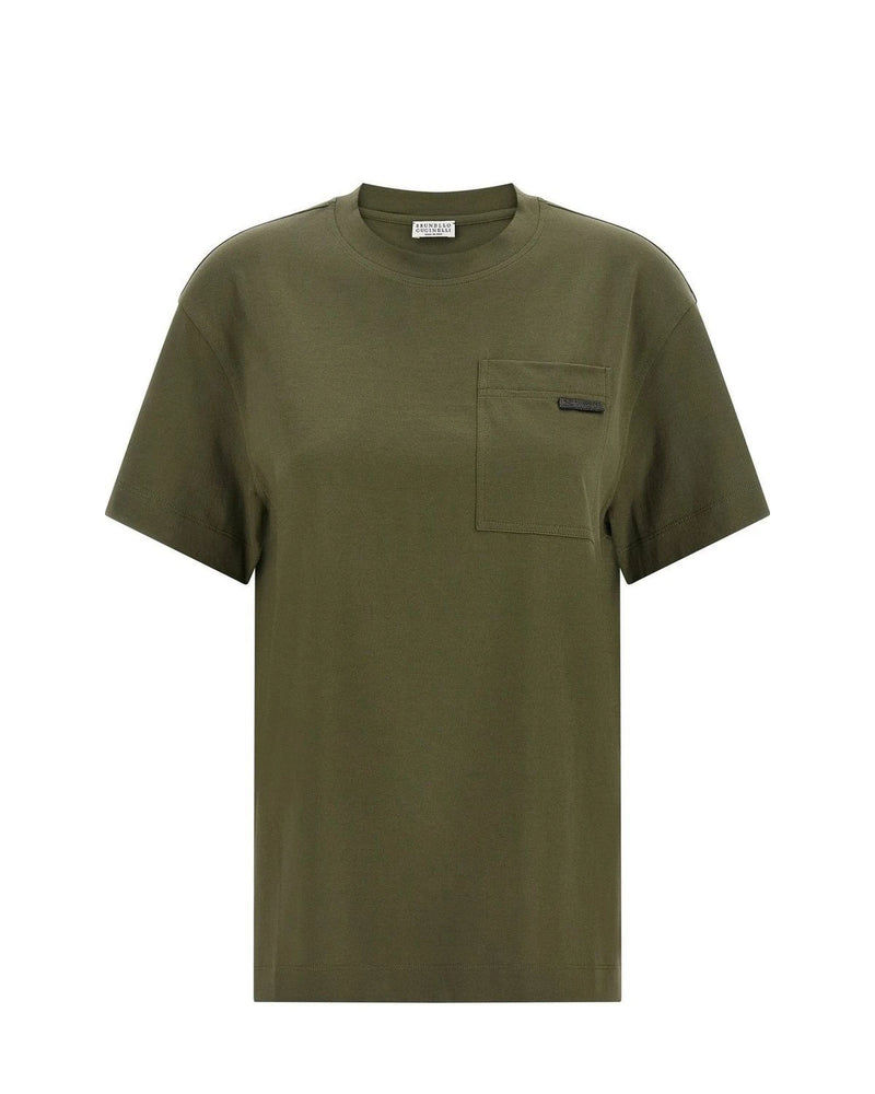 Brunello Cucinelli T-Shirt in green