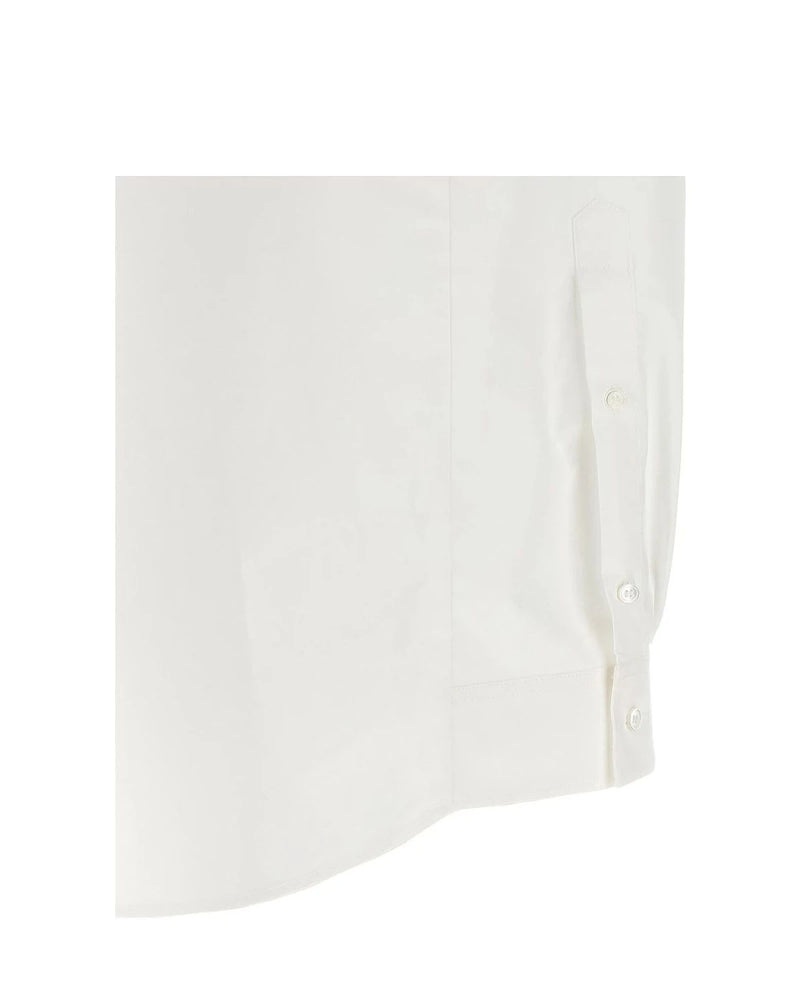 MM6 Maison Margiela Dress Shirt in white, Cotton — view 4