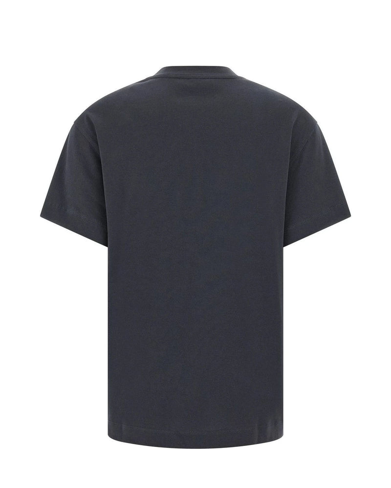 Brunello Cucinelli T-Shirt in blue, Cotton — view 2