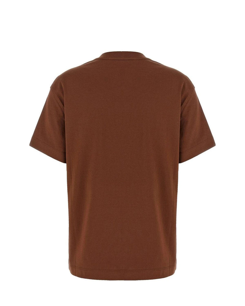 Brunello Cucinelli T-Shirt in brown, Cotton — view 2