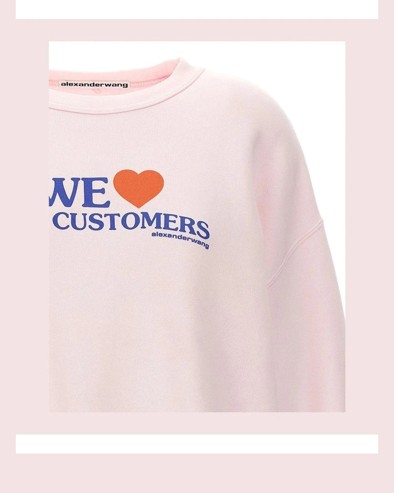 Alexander Wang Sweatshirt in multicolor, Cotton — view 3