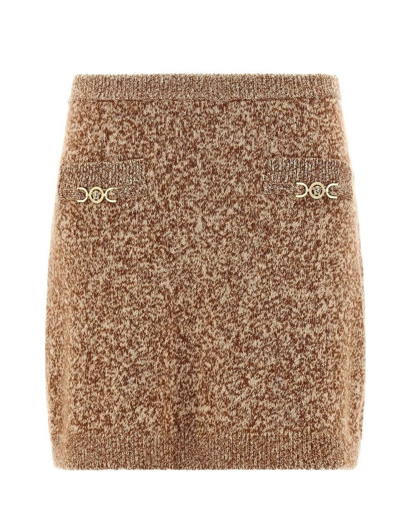 Versace Skirt in multicolor, Virgin Wool