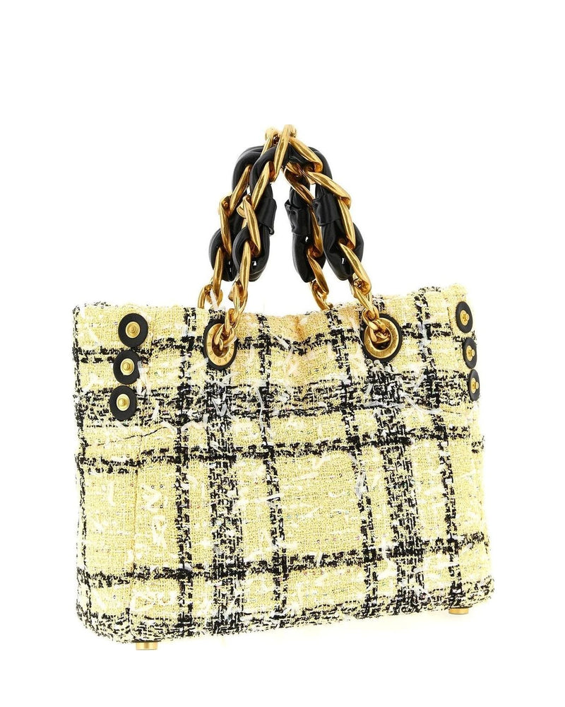 Balmain Satchel Bag in multicolor, Polyester — view 2