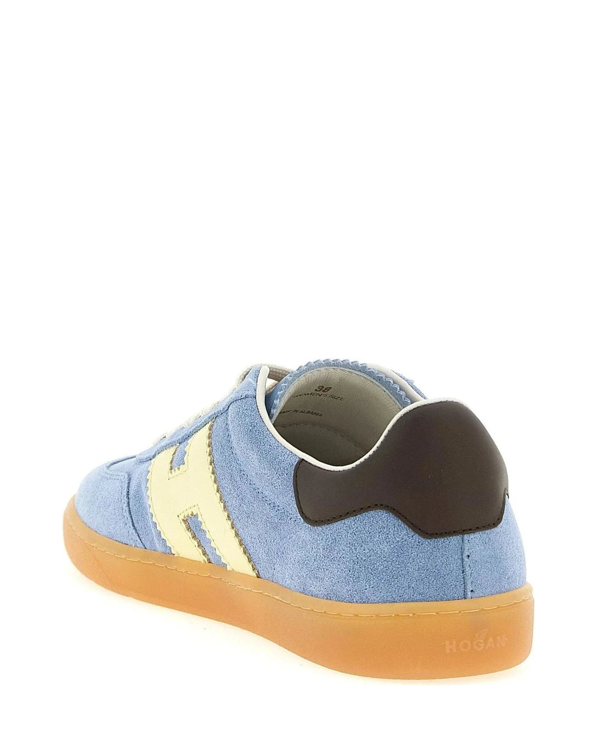 Hogan Sneakers in blue, Calfskin Leather — view 3