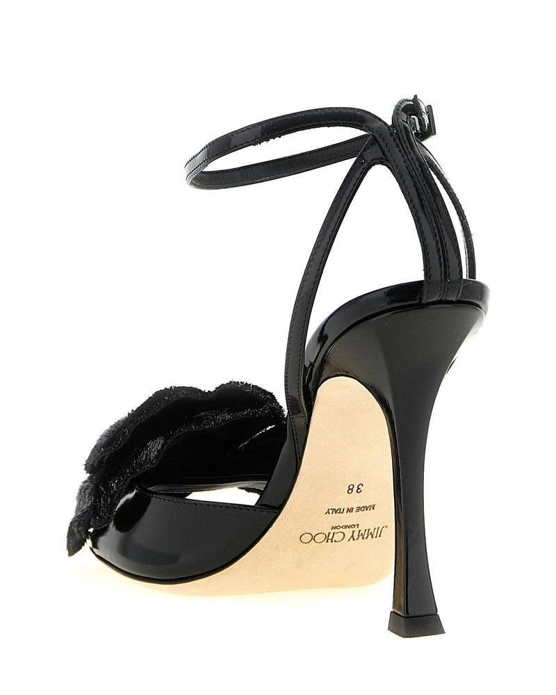 Jimmy Choo Sandals in black, Leather — view 3