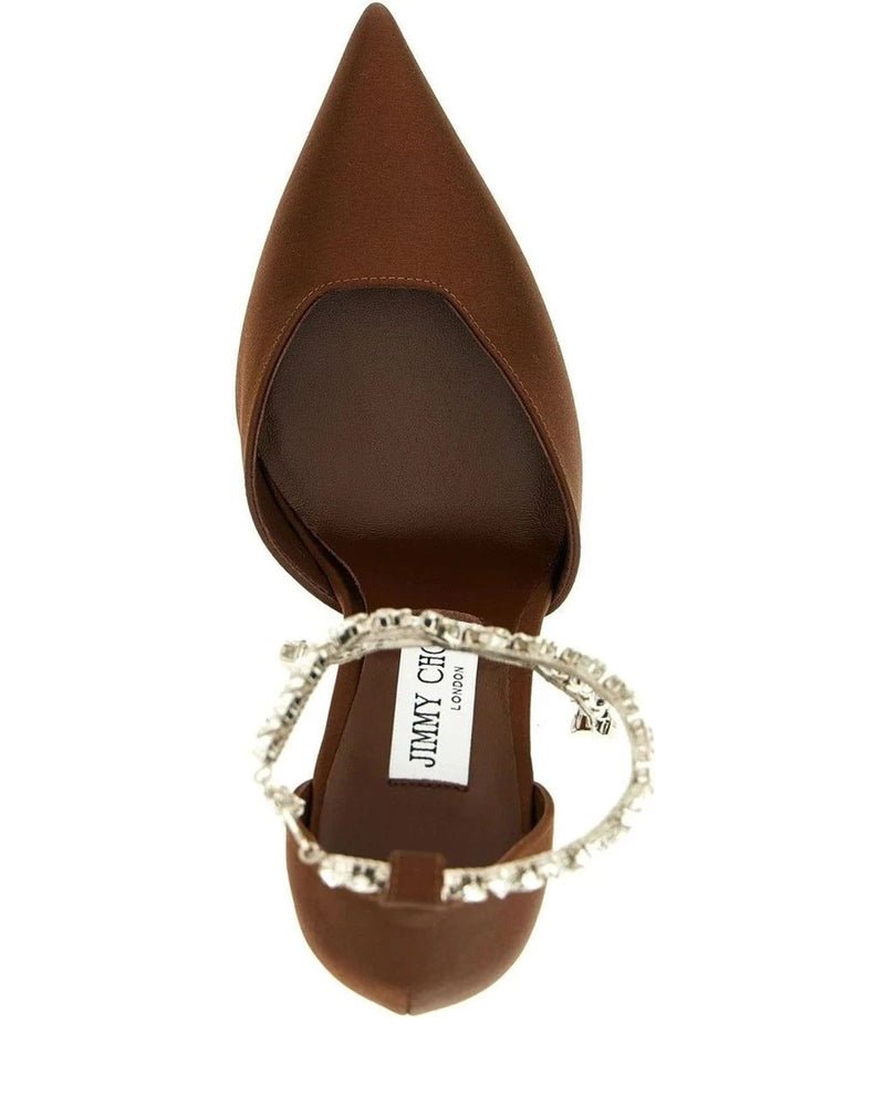 Jimmy Choo Heels in brown — view 4