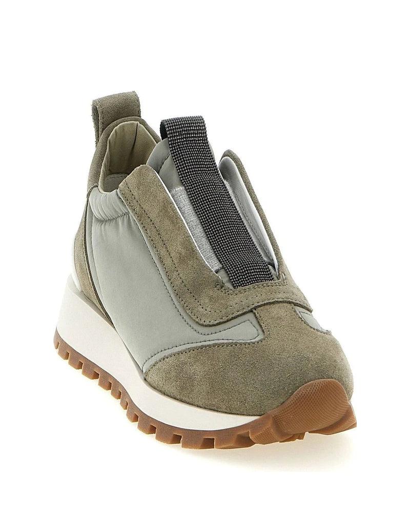 Brunello Cucinelli Athletic Shoes in green — view 2
