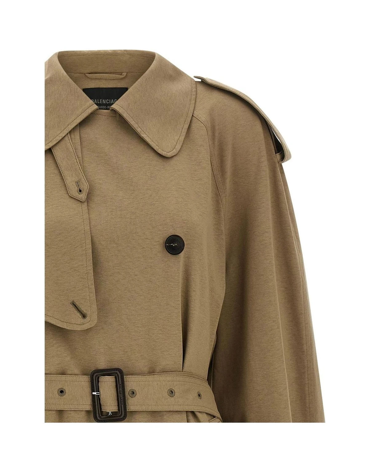 Balenciaga Trench Coat in beige, Cotton — view 4
