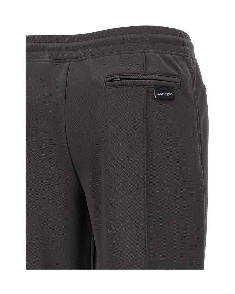 Courrèges Trouser in gray, Polyester — view 4