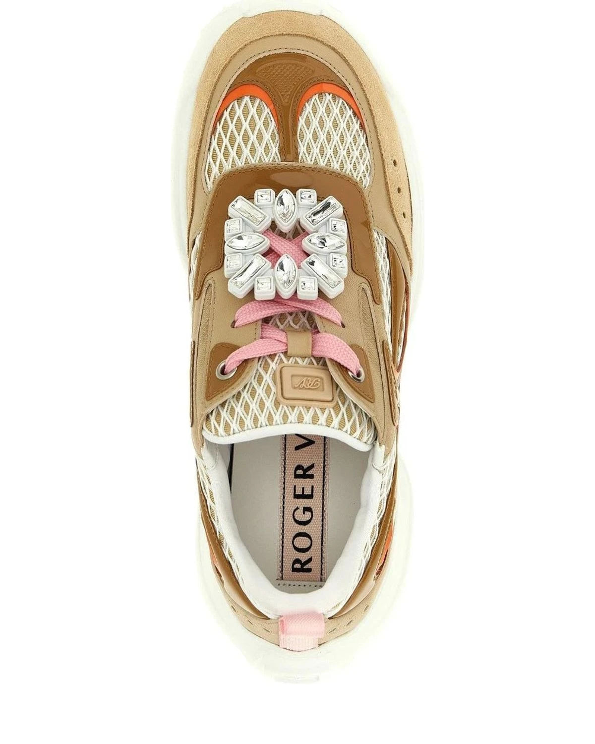 Roger Vivier Athletic Shoes in beige — view 4